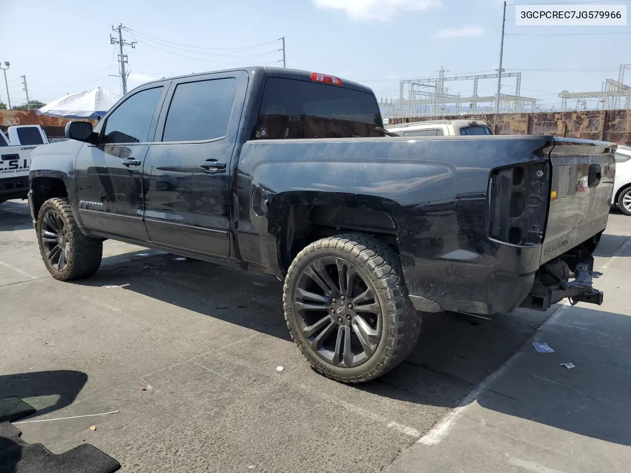 2018 Chevrolet Silverado C1500 Lt VIN: 3GCPCREC7JG579966 Lot: 71129284