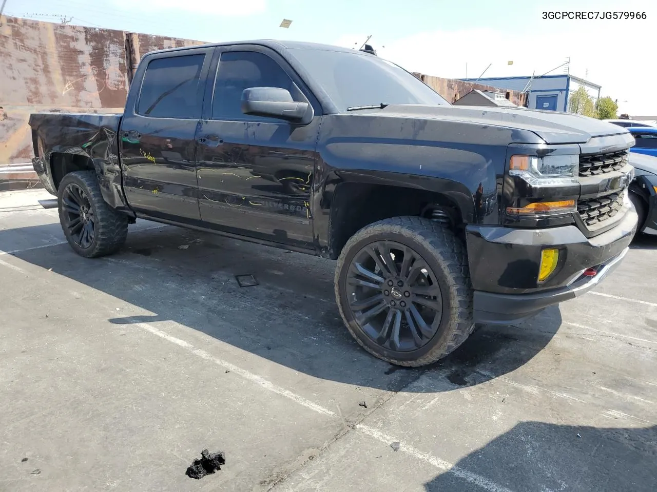 2018 Chevrolet Silverado C1500 Lt VIN: 3GCPCREC7JG579966 Lot: 71129284