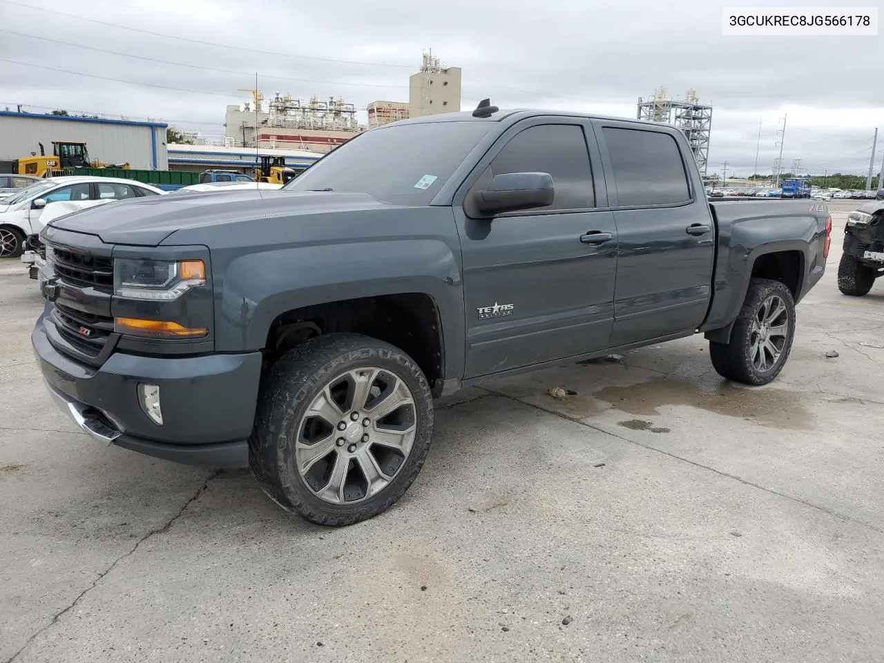 2018 Chevrolet Silverado K1500 Lt VIN: 3GCUKREC8JG566178 Lot: 71157734