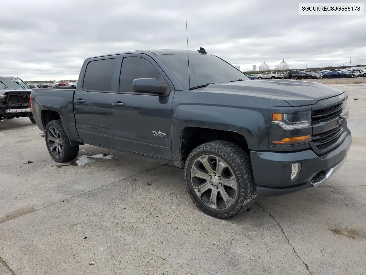 2018 Chevrolet Silverado K1500 Lt VIN: 3GCUKREC8JG566178 Lot: 71157734