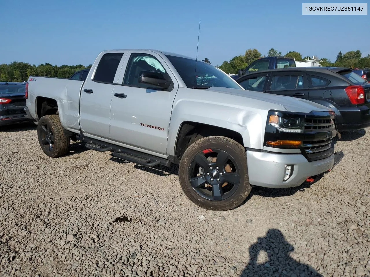 2018 Chevrolet Silverado K1500 Lt VIN: 1GCVKREC7JZ361147 Lot: 71709264