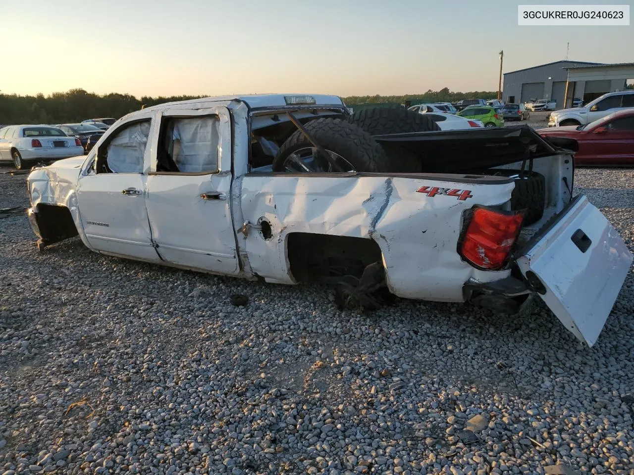 2018 Chevrolet Silverado K1500 Lt VIN: 3GCUKRER0JG240623 Lot: 71733234