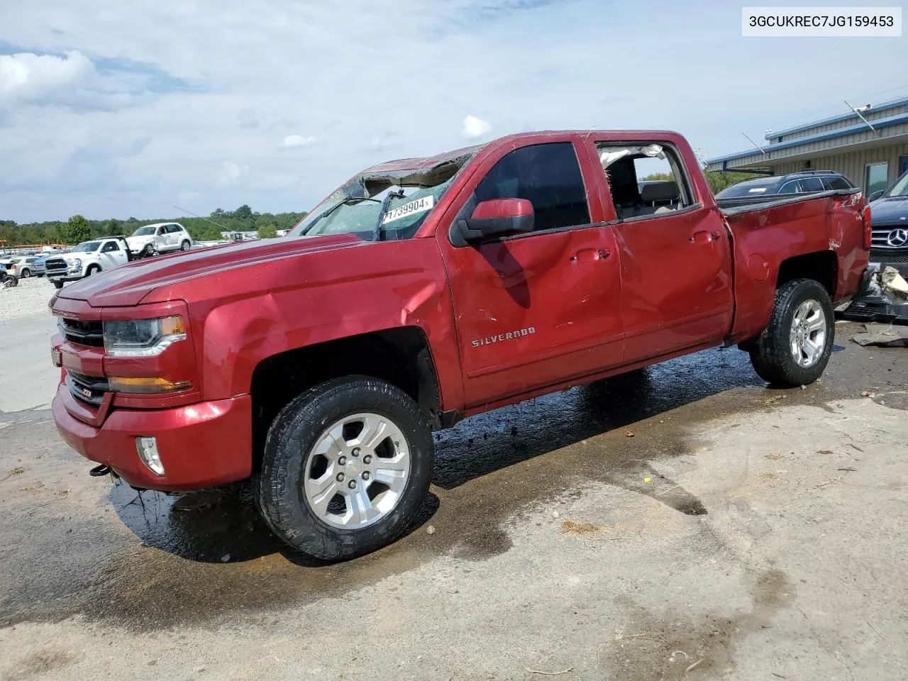 2018 Chevrolet Silverado K1500 Lt VIN: 3GCUKREC7JG159453 Lot: 71739904