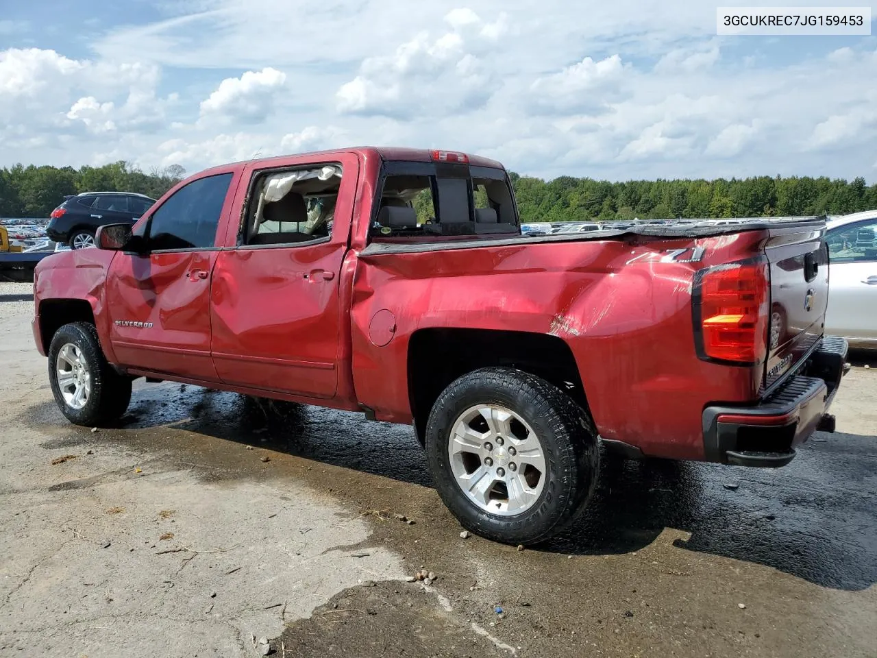 2018 Chevrolet Silverado K1500 Lt VIN: 3GCUKREC7JG159453 Lot: 71739904