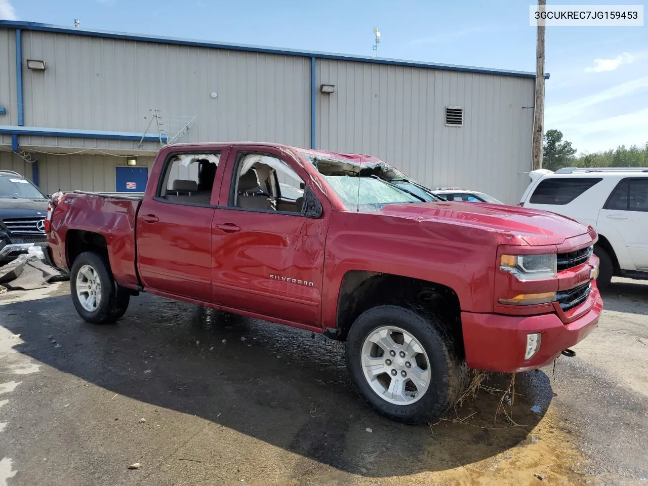 2018 Chevrolet Silverado K1500 Lt VIN: 3GCUKREC7JG159453 Lot: 71739904