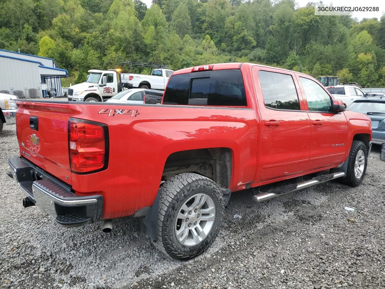 2018 Chevrolet Silverado K1500 Lt VIN: 3GCUKREC2JG629288 Lot: 71816034