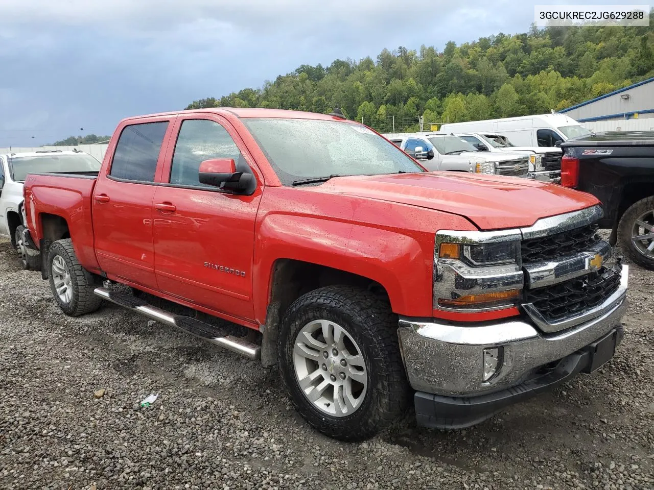 2018 Chevrolet Silverado K1500 Lt VIN: 3GCUKREC2JG629288 Lot: 71816034