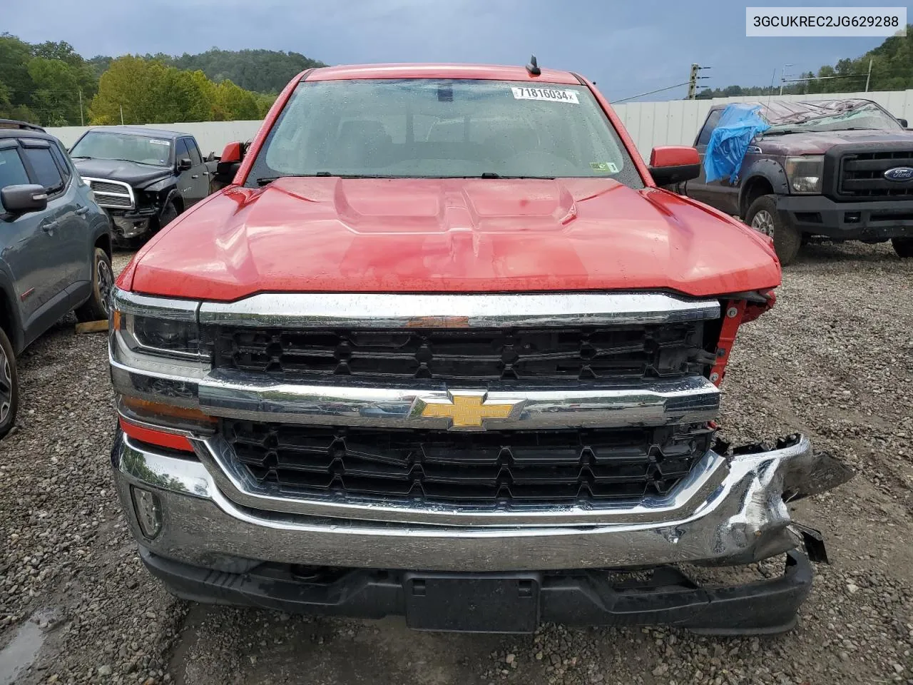 3GCUKREC2JG629288 2018 Chevrolet Silverado K1500 Lt