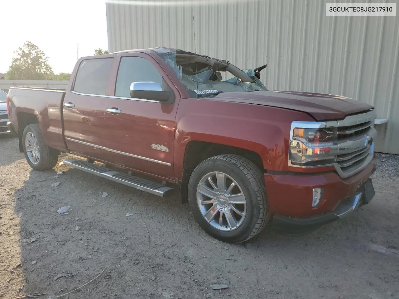 2018 Chevrolet Silverado K1500 High Country VIN: 3GCUKTEC8JG217910 Lot: 71883934