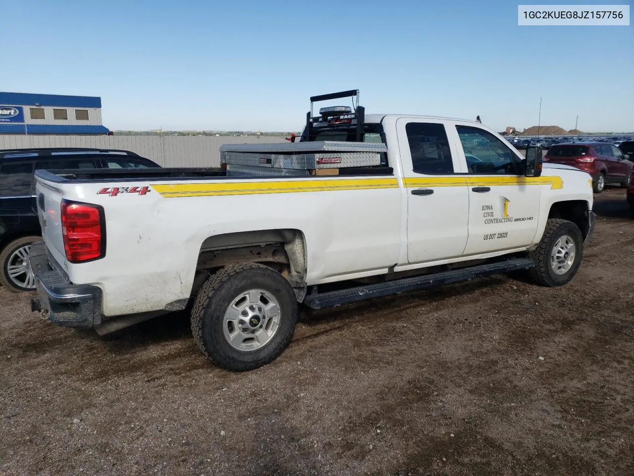 2018 Chevrolet Silverado K2500 Heavy Duty VIN: 1GC2KUEG8JZ157756 Lot: 71957684