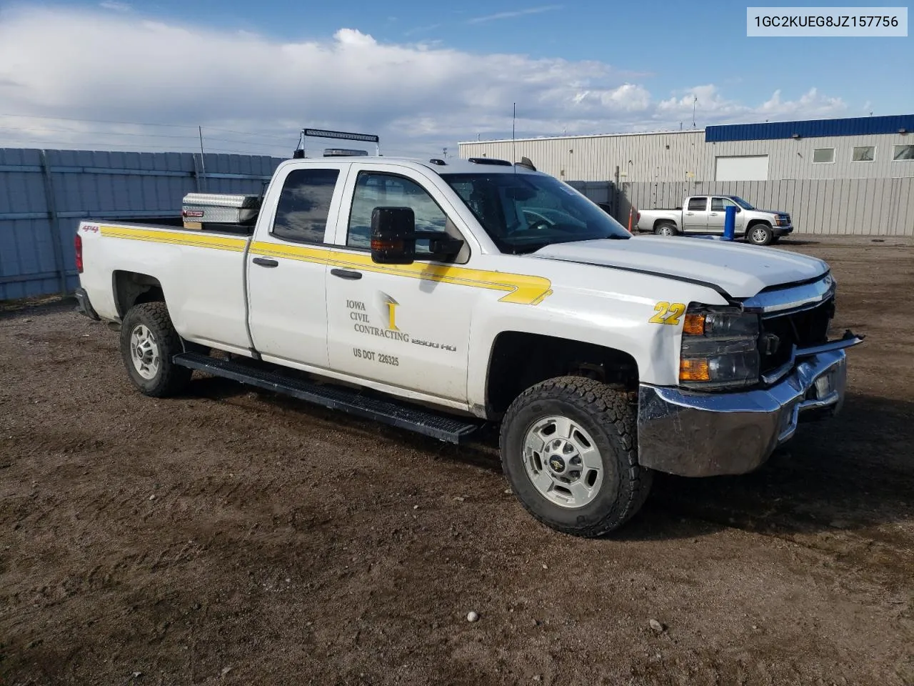 2018 Chevrolet Silverado K2500 Heavy Duty VIN: 1GC2KUEG8JZ157756 Lot: 71957684