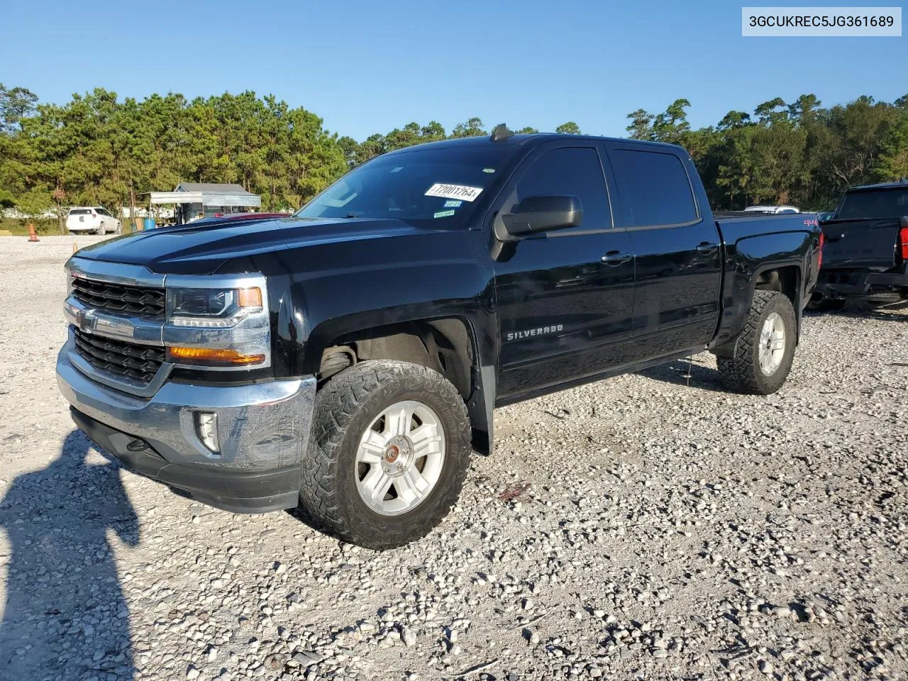 2018 Chevrolet Silverado K1500 Lt VIN: 3GCUKREC5JG361689 Lot: 72001264