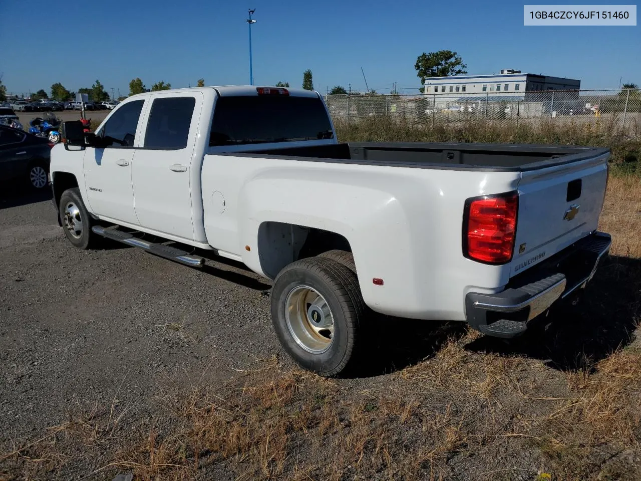 2018 Chevrolet Silverado C3500 Lt VIN: 1GB4CZCY6JF151460 Lot: 72037864