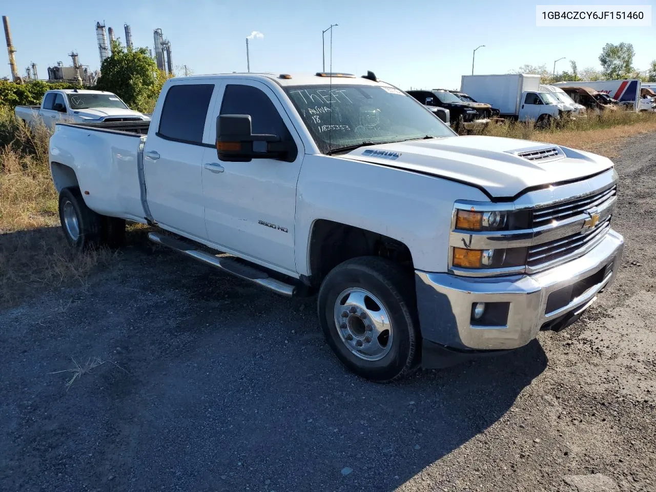 2018 Chevrolet Silverado C3500 Lt VIN: 1GB4CZCY6JF151460 Lot: 72037864