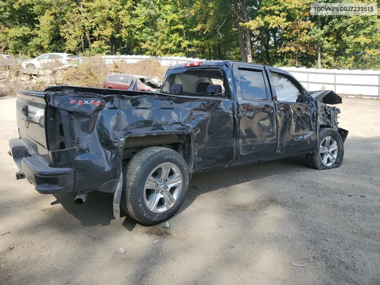 2018 Chevrolet Silverado K1500 Custom VIN: 1GCVKPEC0JZ233515 Lot: 72077624