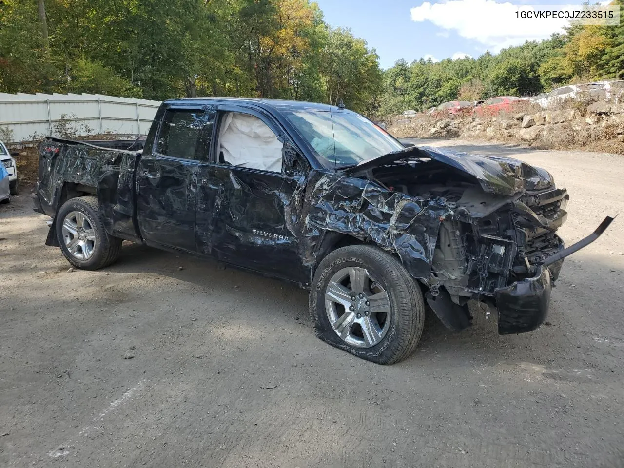 2018 Chevrolet Silverado K1500 Custom VIN: 1GCVKPEC0JZ233515 Lot: 72077624