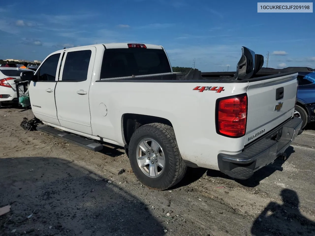 2018 Chevrolet Silverado K1500 Lt VIN: 1GCUKREC3JF209198 Lot: 72115544