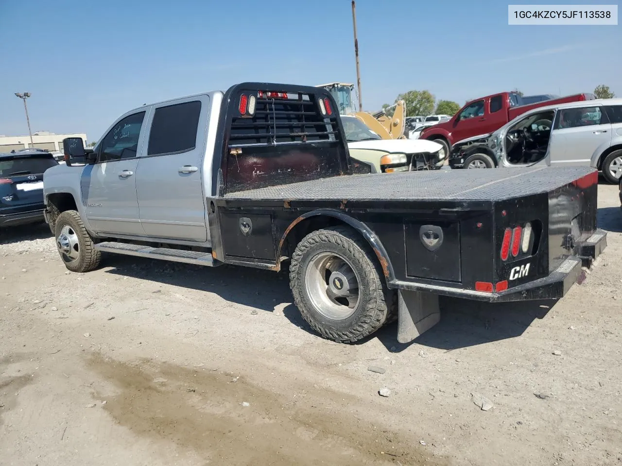 1GC4KZCY5JF113538 2018 Chevrolet Silverado K3500 Lt