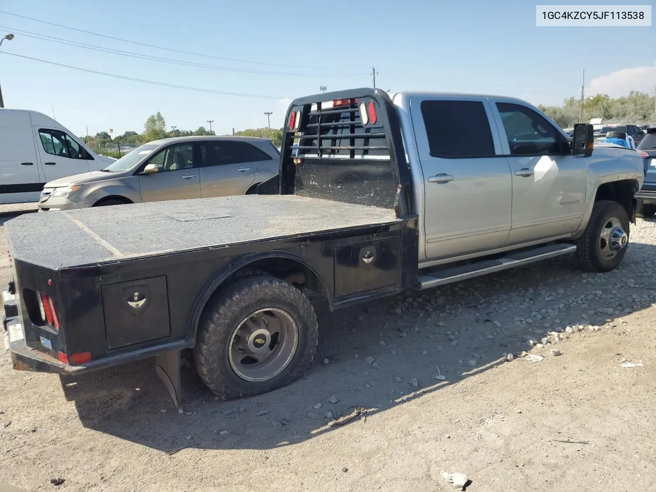 1GC4KZCY5JF113538 2018 Chevrolet Silverado K3500 Lt