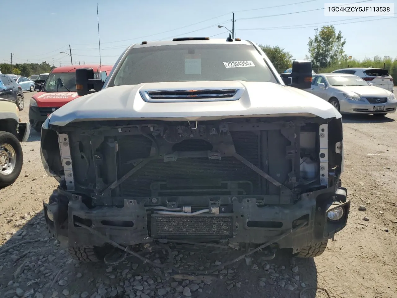 1GC4KZCY5JF113538 2018 Chevrolet Silverado K3500 Lt