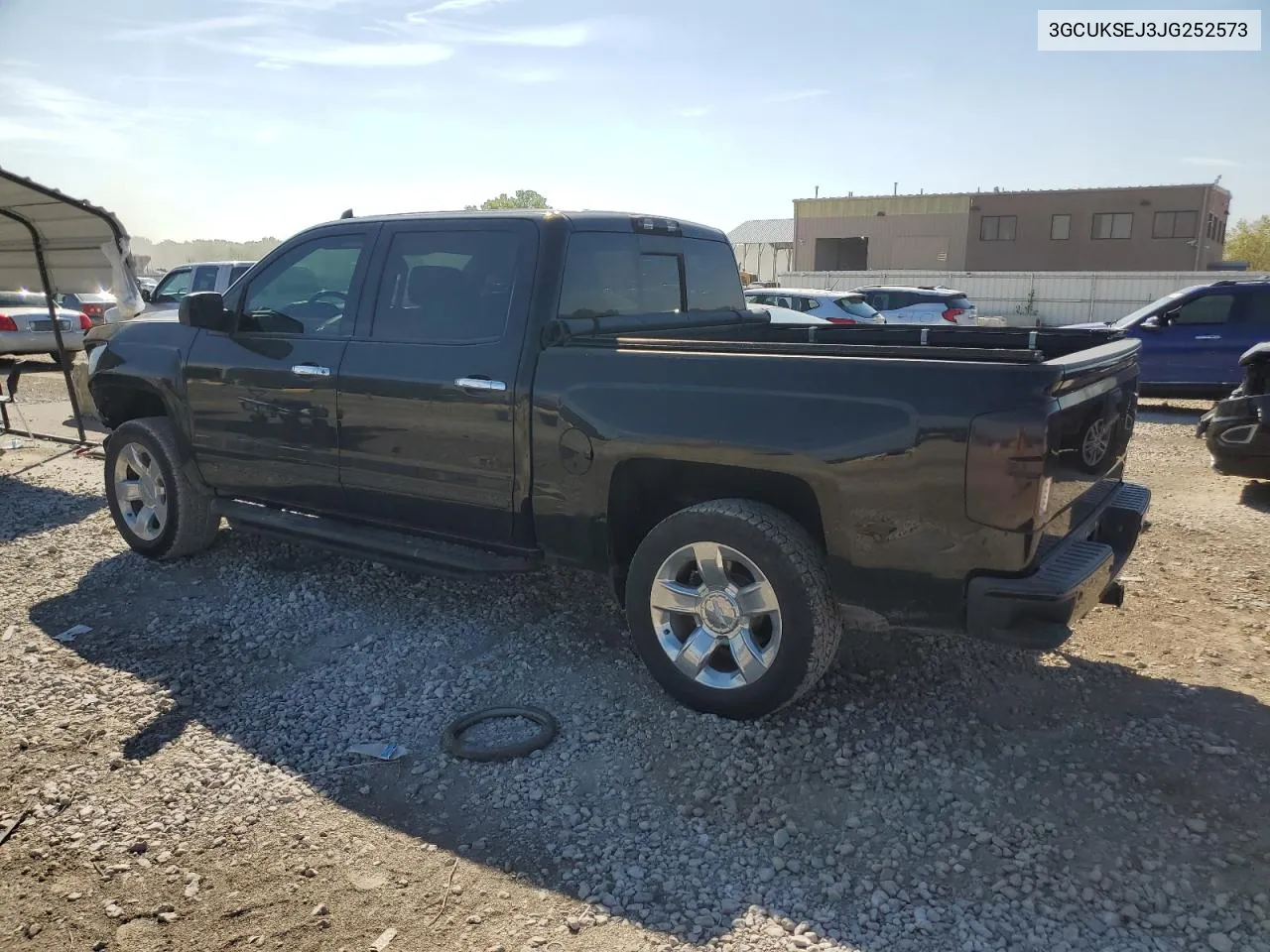 2018 Chevrolet Silverado K1500 Ltz VIN: 3GCUKSEJ3JG252573 Lot: 72317744