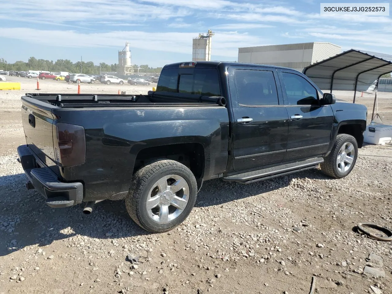 2018 Chevrolet Silverado K1500 Ltz VIN: 3GCUKSEJ3JG252573 Lot: 72317744