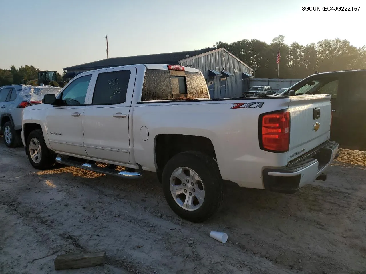 2018 Chevrolet Silverado K1500 Lt VIN: 3GCUKREC4JG222167 Lot: 72323374