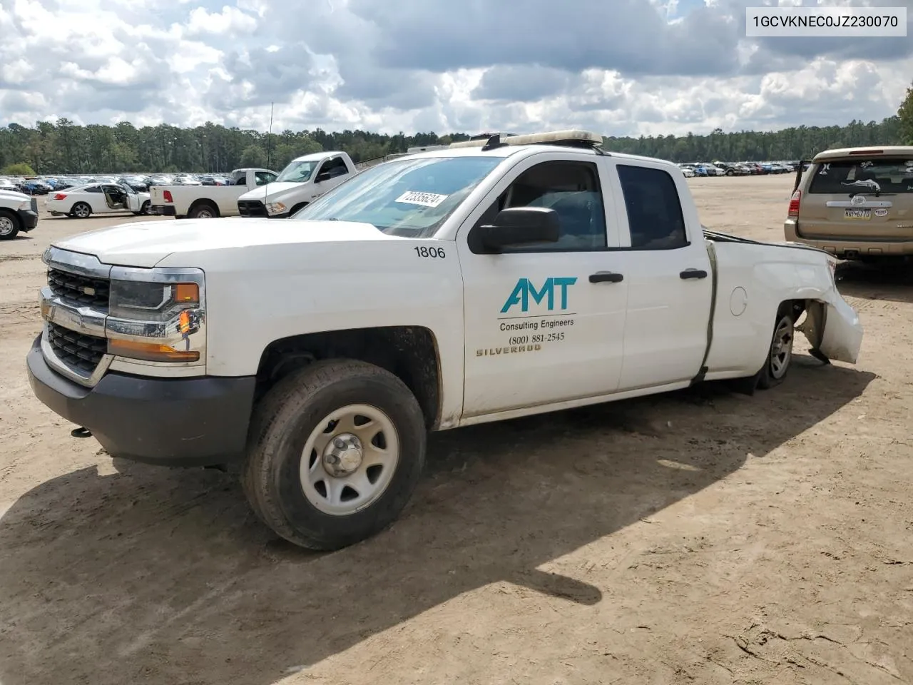 2018 Chevrolet Silverado K1500 VIN: 1GCVKNEC0JZ230070 Lot: 72335624