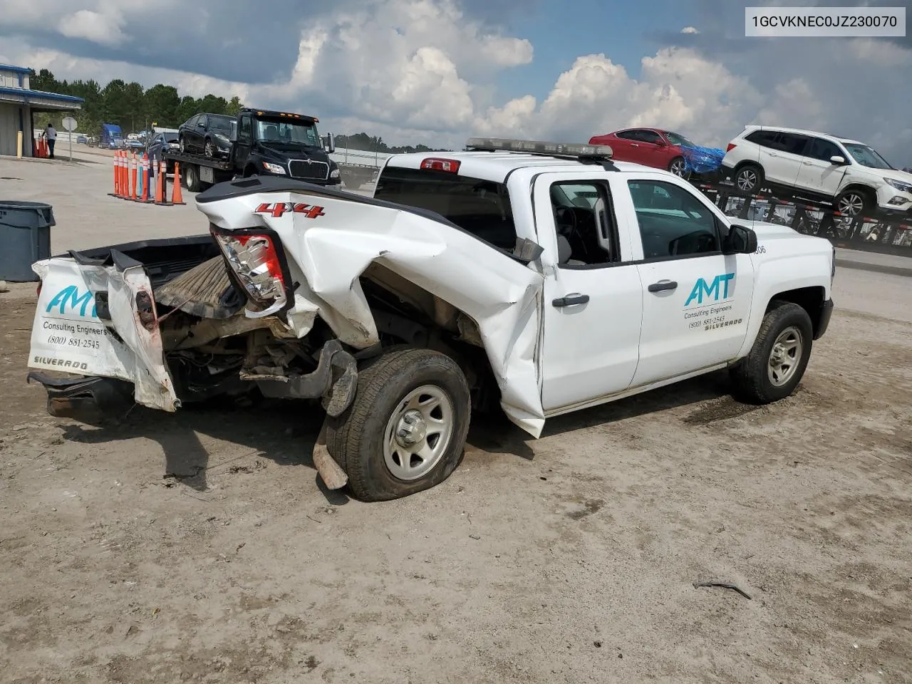 2018 Chevrolet Silverado K1500 VIN: 1GCVKNEC0JZ230070 Lot: 72335624