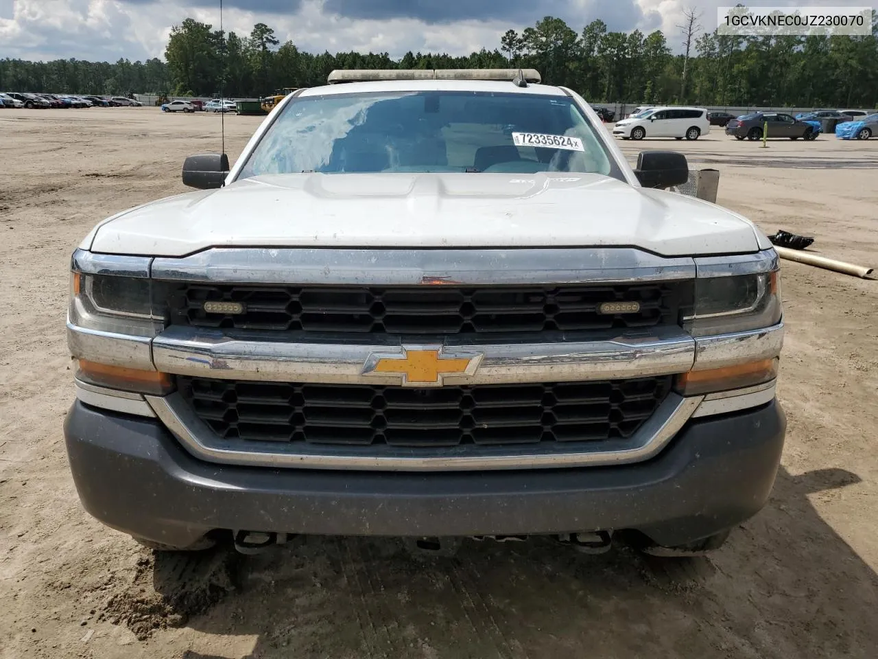 2018 Chevrolet Silverado K1500 VIN: 1GCVKNEC0JZ230070 Lot: 72335624