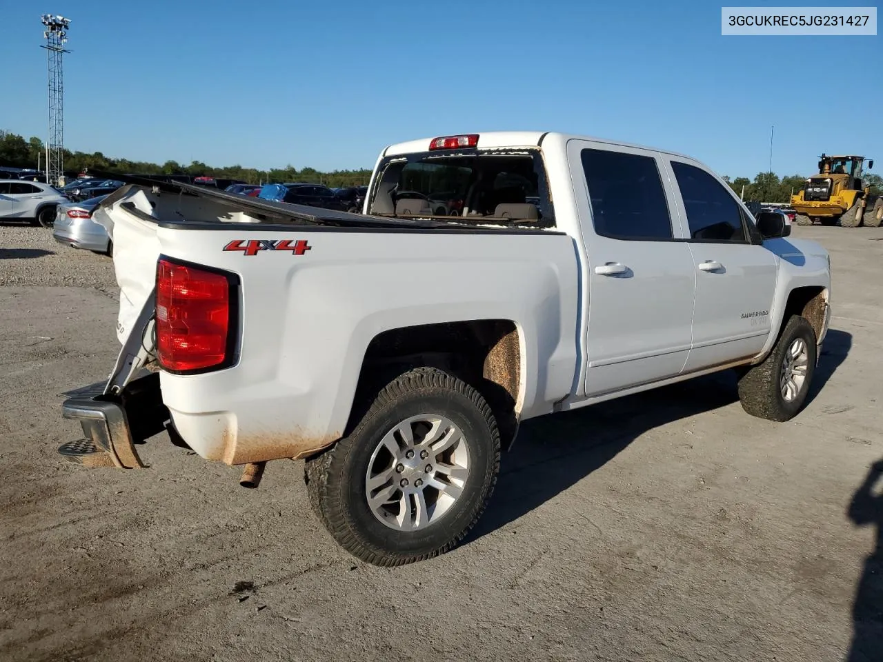 2018 Chevrolet Silverado K1500 Lt VIN: 3GCUKREC5JG231427 Lot: 72356134