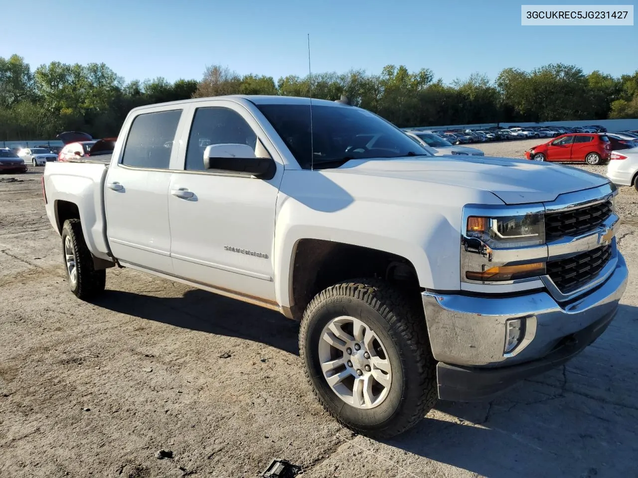 2018 Chevrolet Silverado K1500 Lt VIN: 3GCUKREC5JG231427 Lot: 72356134