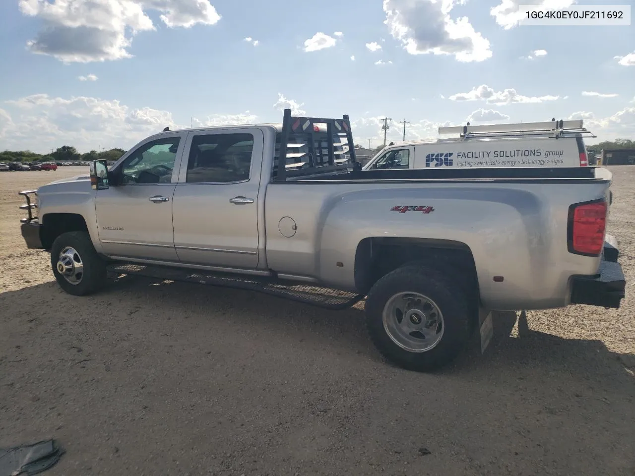 1GC4K0EY0JF211692 2018 Chevrolet Silverado K3500 Ltz