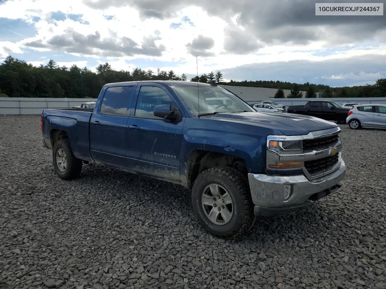 2018 Chevrolet Silverado K1500 Lt VIN: 1GCUKRECXJF244367 Lot: 72397034