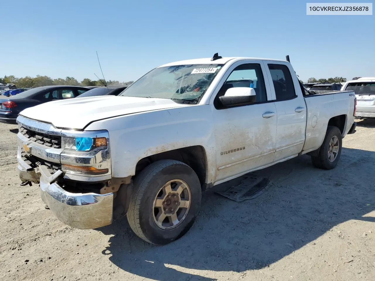 2018 Chevrolet Silverado K1500 Lt VIN: 1GCVKRECXJZ356878 Lot: 72477254