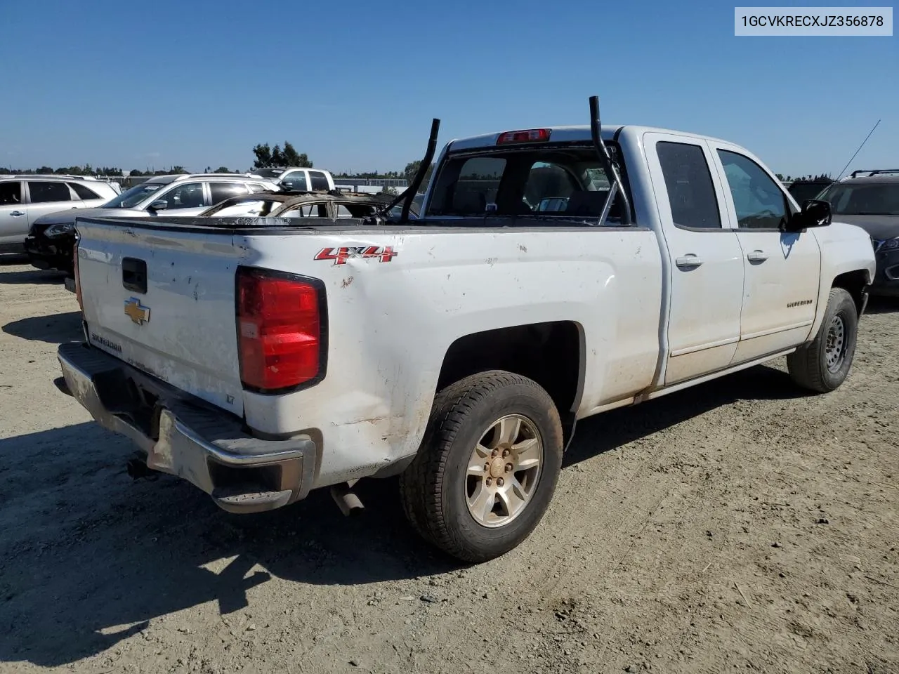 2018 Chevrolet Silverado K1500 Lt VIN: 1GCVKRECXJZ356878 Lot: 72477254