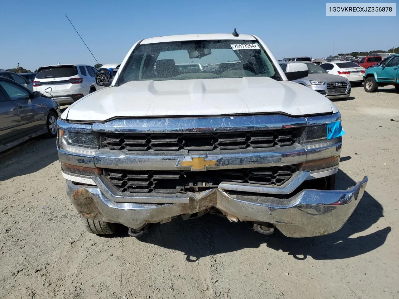 1GCVKRECXJZ356878 2018 Chevrolet Silverado K1500 Lt