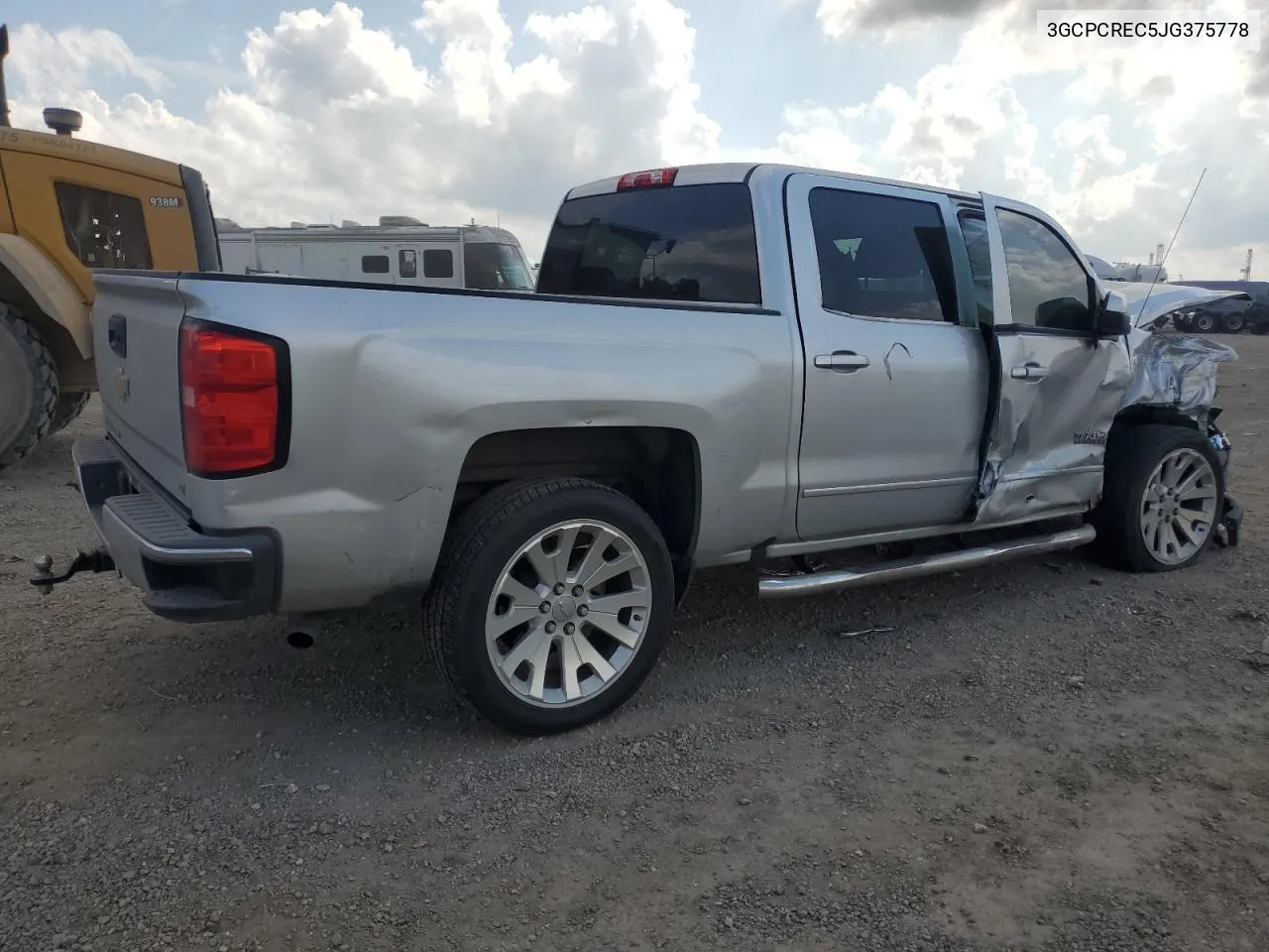 2018 Chevrolet Silverado C1500 Lt VIN: 3GCPCREC5JG375778 Lot: 72532784