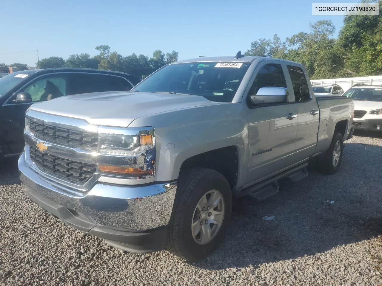 2018 Chevrolet Silverado C1500 Lt VIN: 1GCRCREC1JZ198820 Lot: 72582064