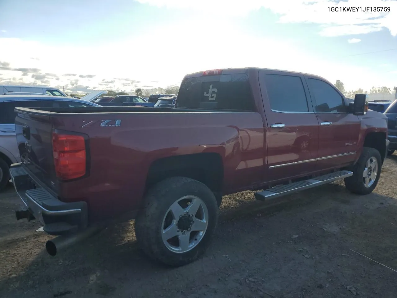 1GC1KWEY1JF135759 2018 Chevrolet Silverado K2500 Heavy Duty Ltz