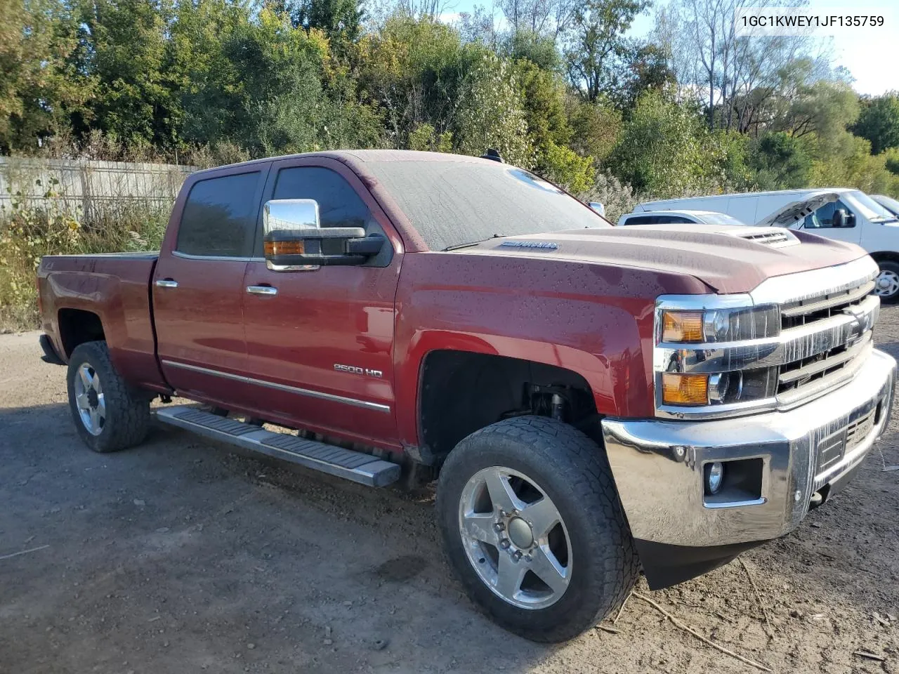 1GC1KWEY1JF135759 2018 Chevrolet Silverado K2500 Heavy Duty Ltz