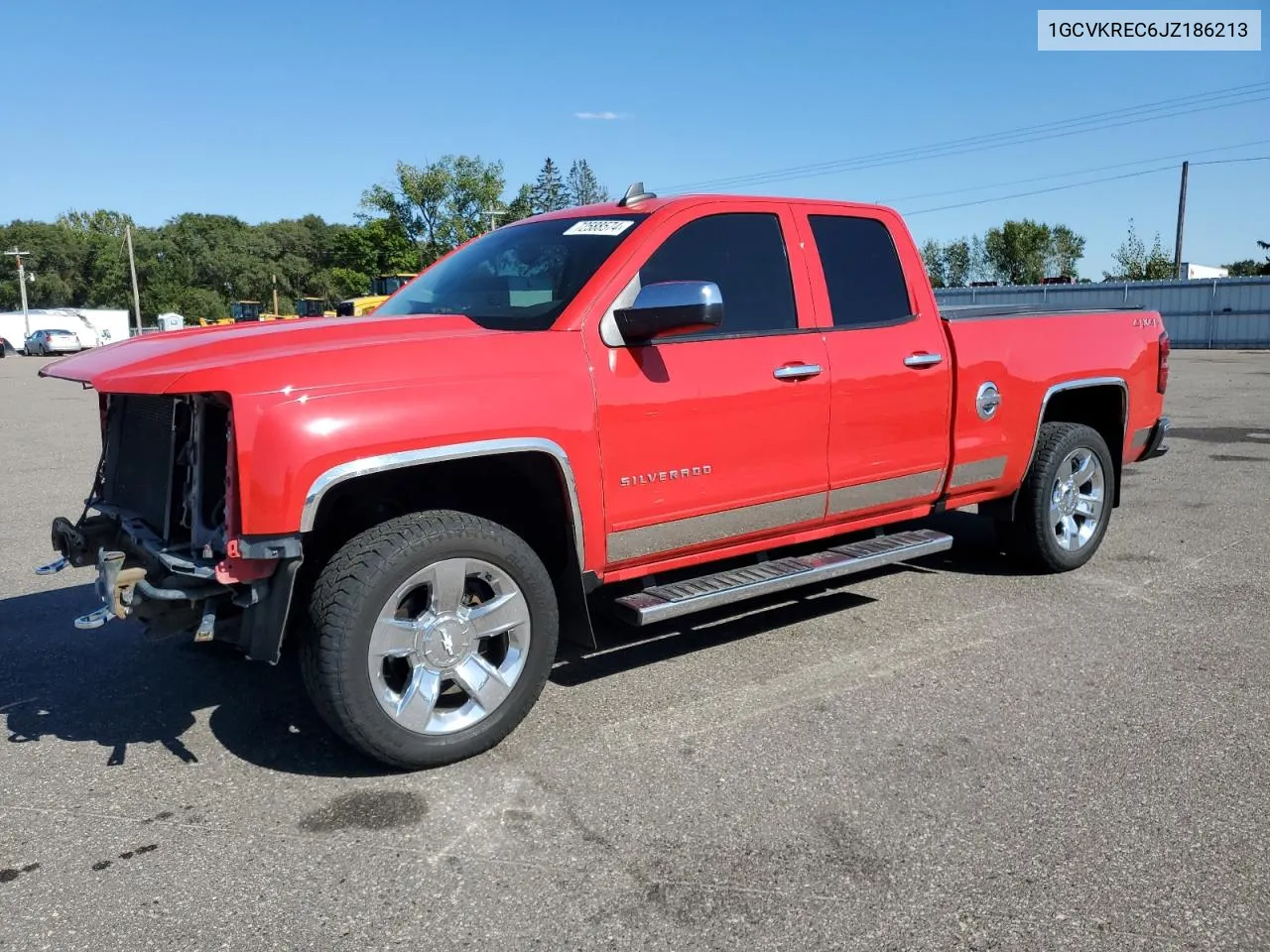 2018 Chevrolet Silverado K1500 Lt VIN: 1GCVKREC6JZ186213 Lot: 72588574