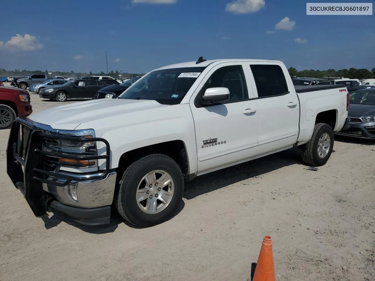 2018 Chevrolet Silverado K1500 Lt VIN: 3GCUKREC8JG601897 Lot: 72721394