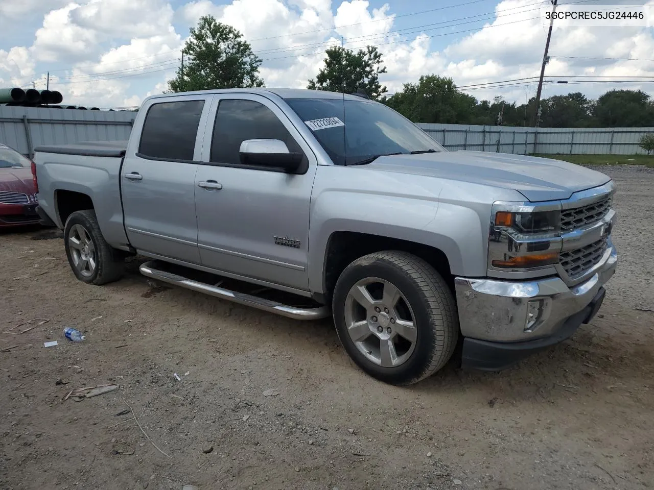 2018 Chevrolet Silverado C1500 Lt VIN: 3GCPCREC5JG24446 Lot: 72723894