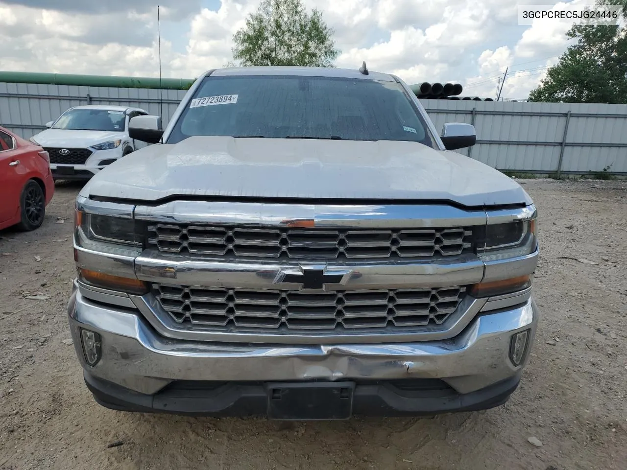 3GCPCREC5JG24446 2018 Chevrolet Silverado C1500 Lt