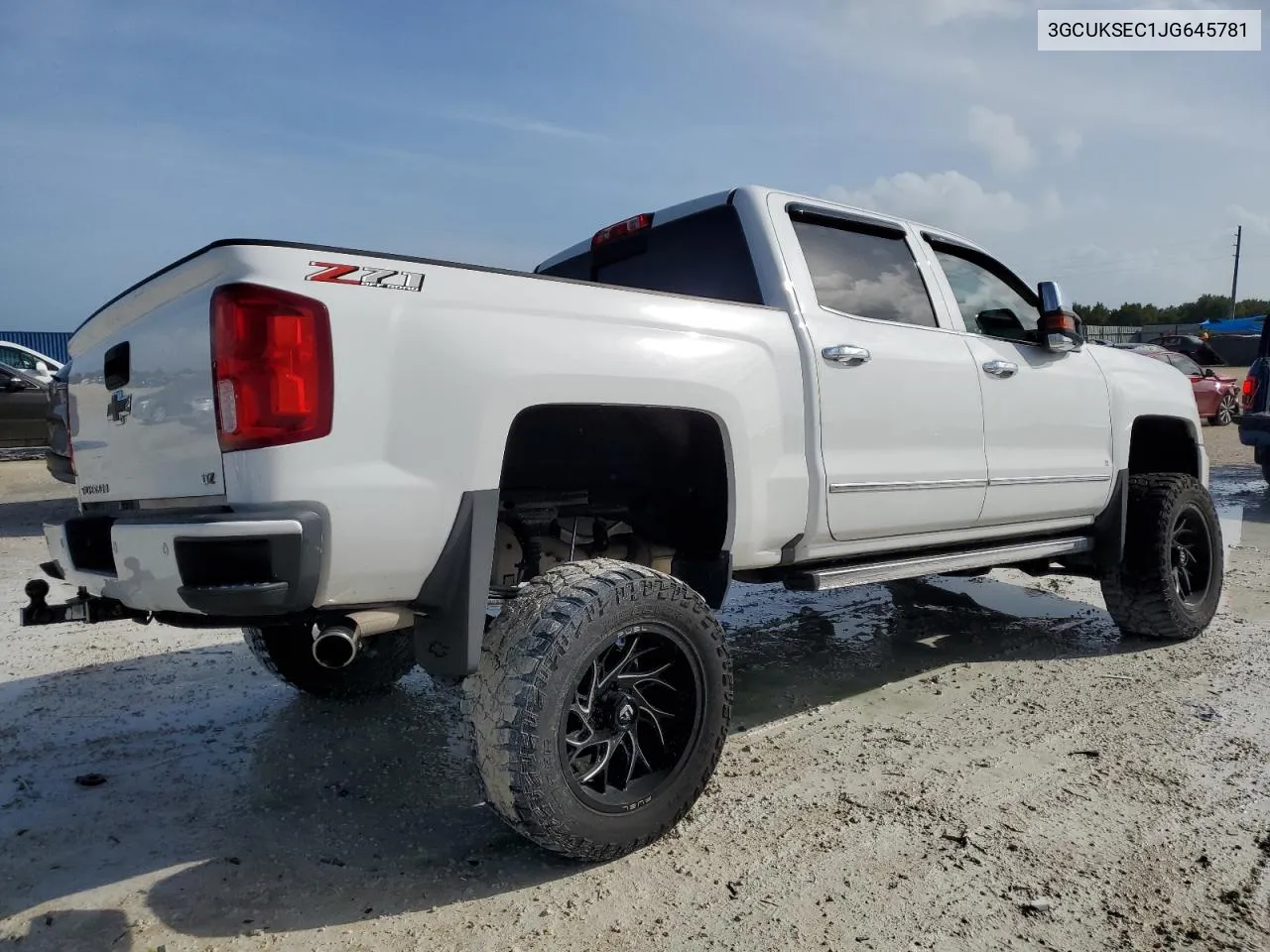 2018 Chevrolet Silverado K1500 Ltz VIN: 3GCUKSEC1JG645781 Lot: 72770564