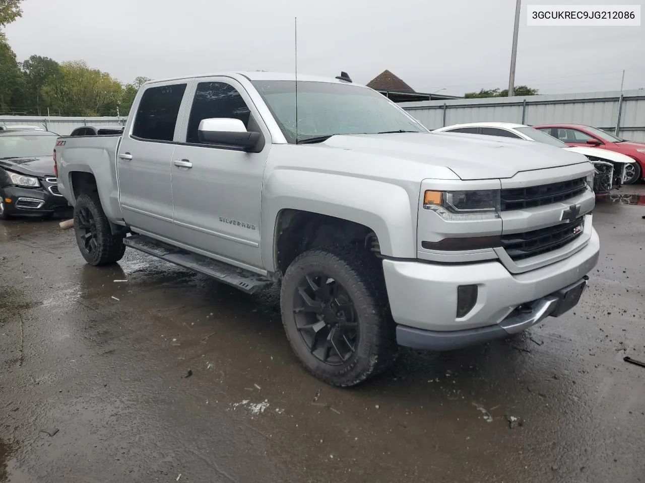 2018 Chevrolet Silverado K1500 Lt VIN: 3GCUKREC9JG212086 Lot: 72798664