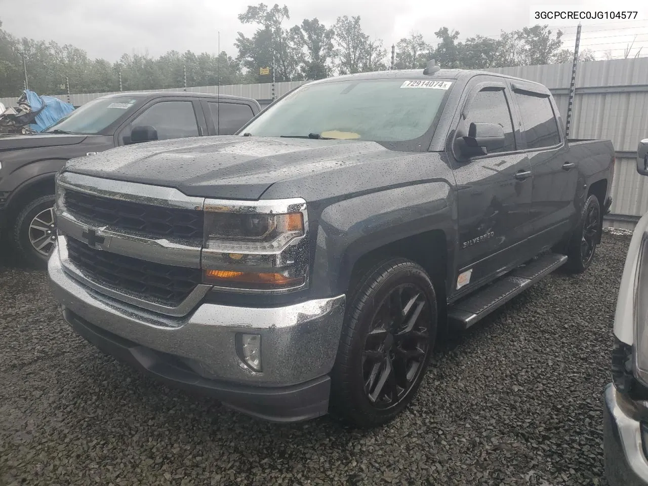 2018 Chevrolet Silverado C1500 Lt VIN: 3GCPCREC0JG104577 Lot: 72914074