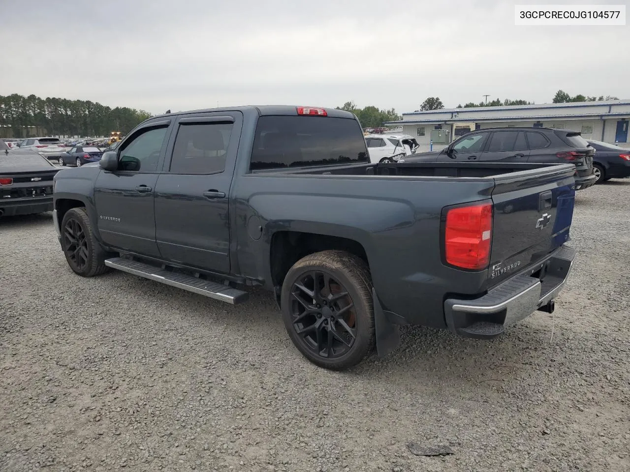 2018 Chevrolet Silverado C1500 Lt VIN: 3GCPCREC0JG104577 Lot: 72914074