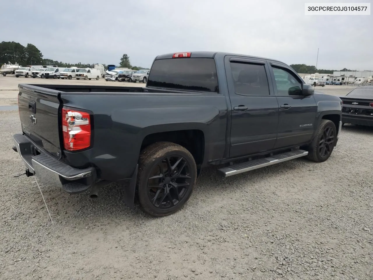 2018 Chevrolet Silverado C1500 Lt VIN: 3GCPCREC0JG104577 Lot: 72914074